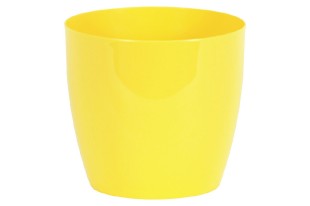 Obal na květiny plastový - barva žlutá PLP006-9,5 YEL